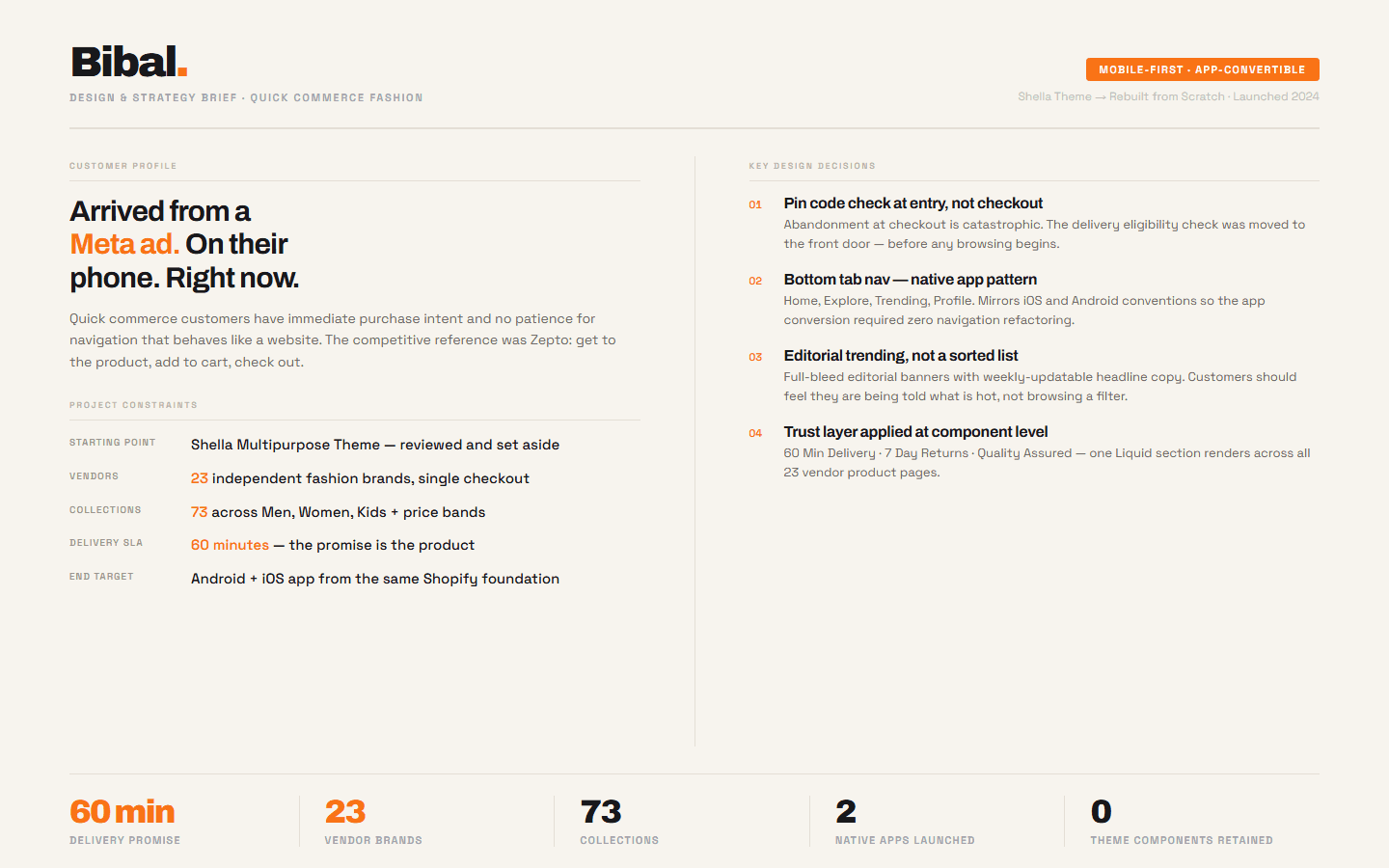 Bibal — Research