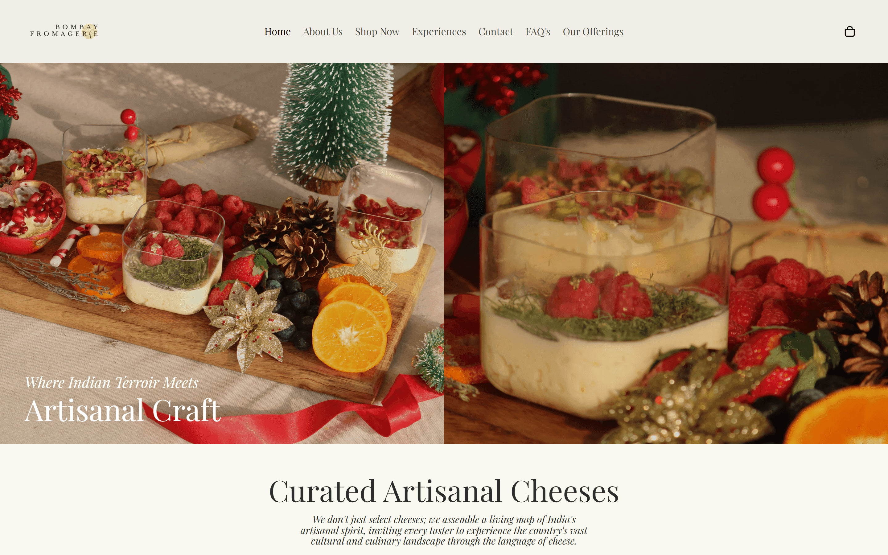 Bombay Fromagerie — Hero