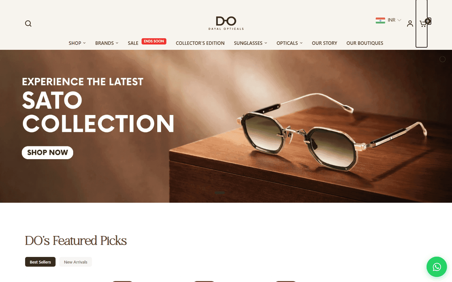 Dayal Opticals — Homepage