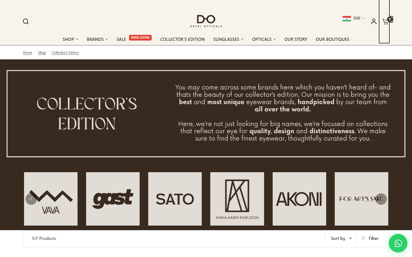Dayal Opticals — Collectors