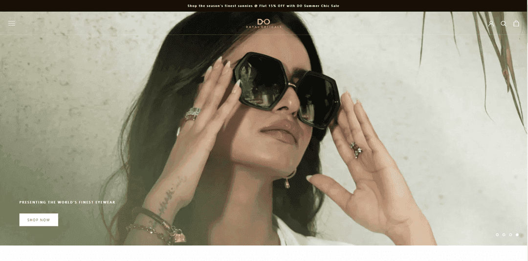 Dayal Opticals — Homepage