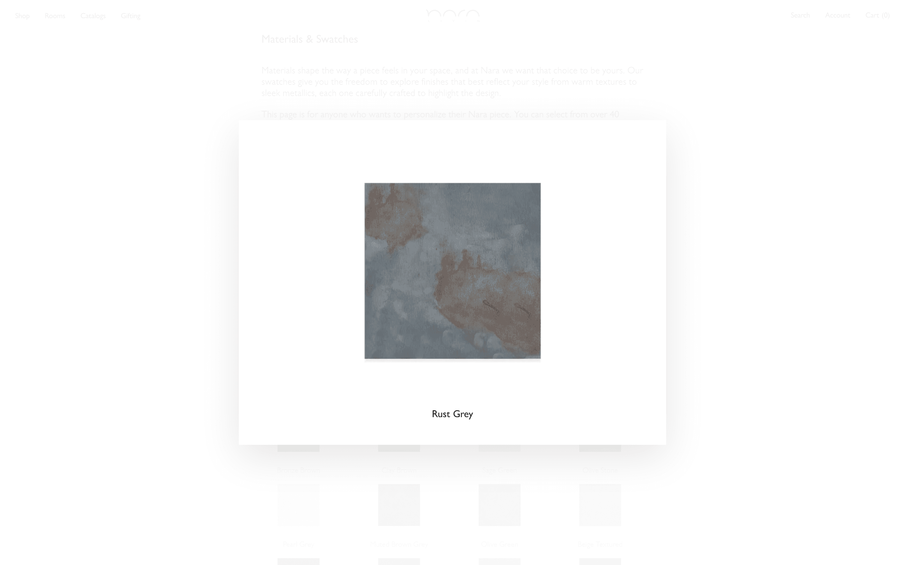 Nara Livin — Swatches