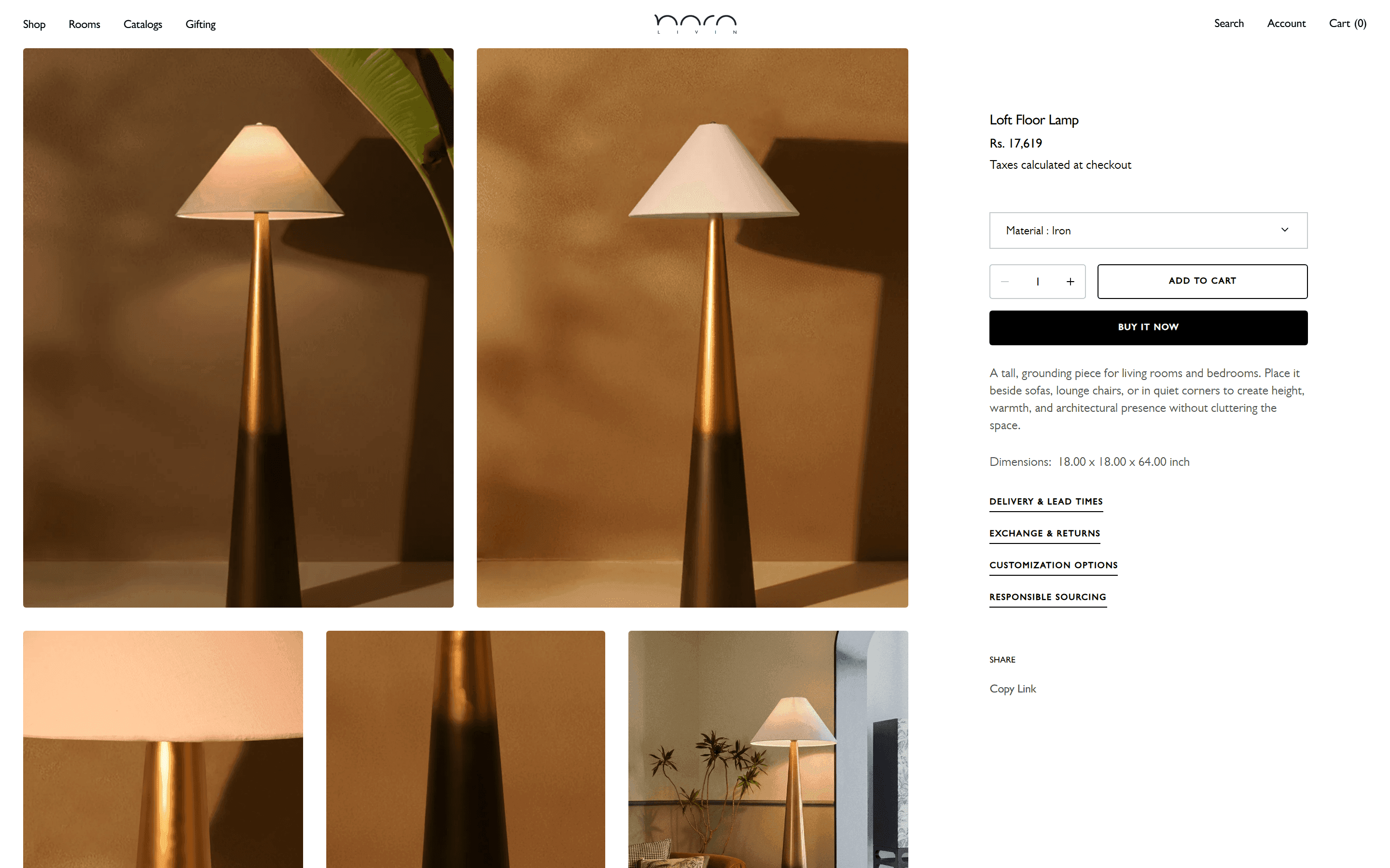 Nara Livin — Product