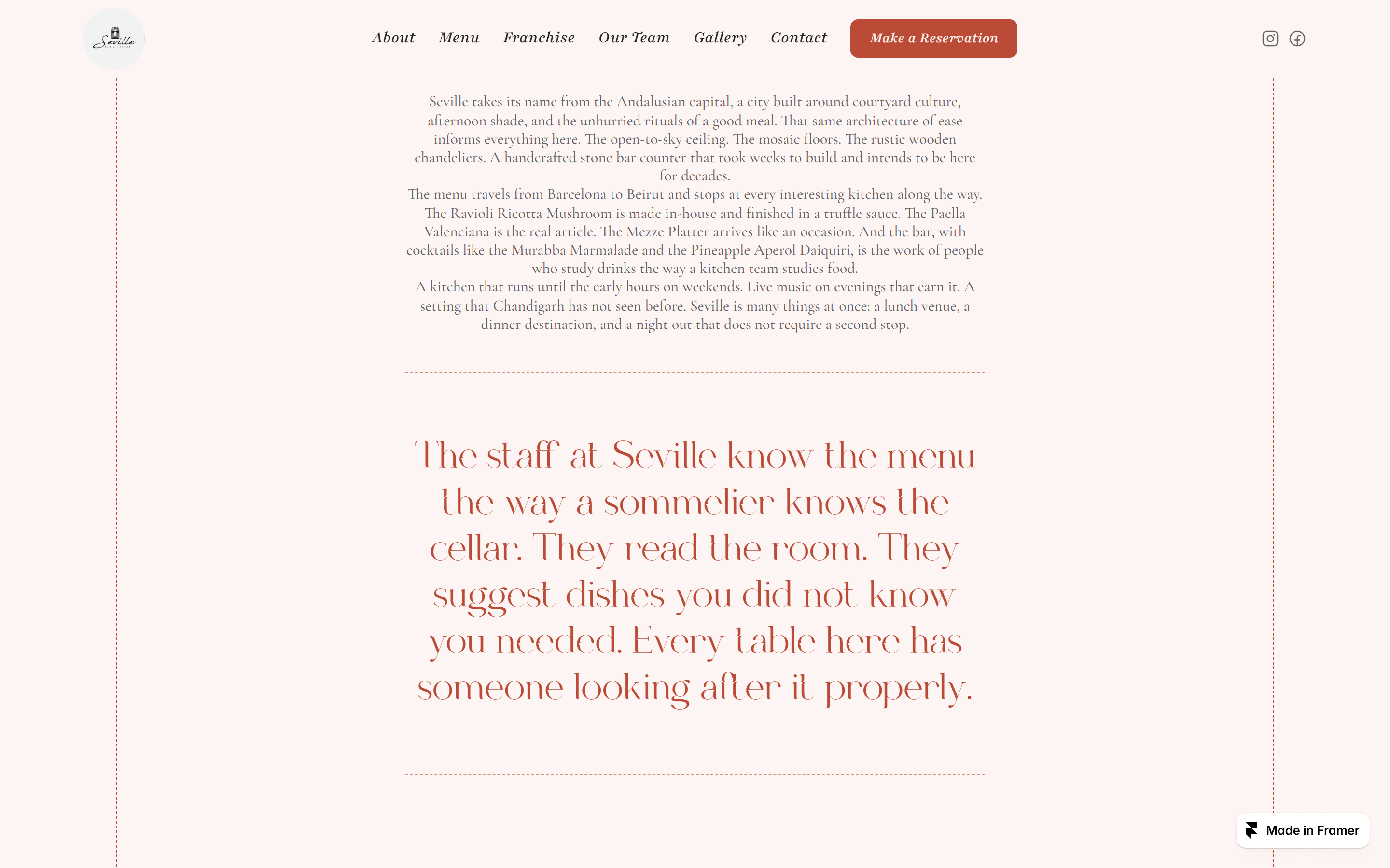 Sago Hospitality — Seville copy